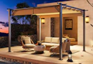 Wayfair JolyDale Outdoor Metal Pergola