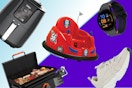 Ninja air fryer, flybar bumper car, samsung watch, blackstone griddle, women's sneakers by avia