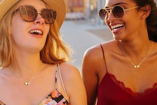 Heart Initial Necklace