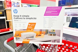 HP All-in-One Printer and 6 Months Free Instant Ink for $37.05 at Target card image