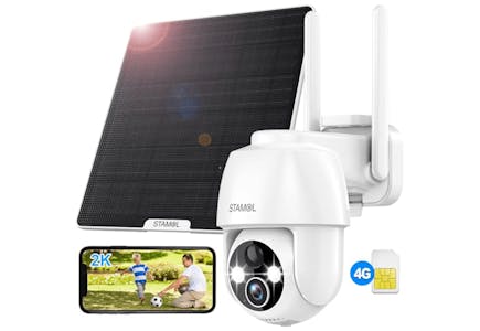 Solar Security Camera