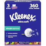 Kleenex Ultra Soft Tissues 3-Pack