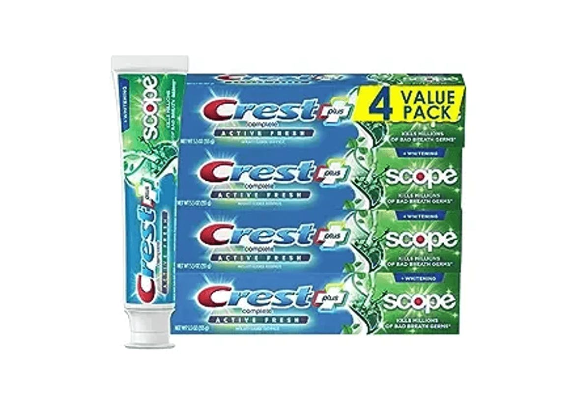 Crest Toothpaste 4-Pack