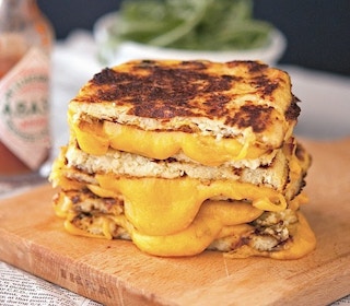 cauliflower grilled cheese