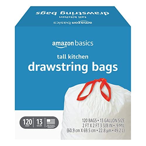 Amazon Basics 13 Gallon Trash Bags