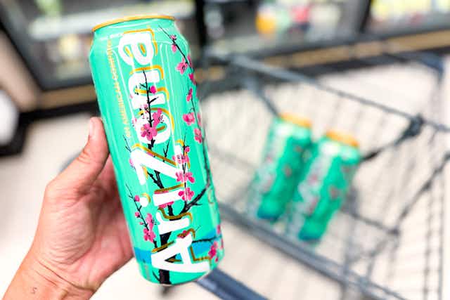 Get Arizona Tea Single Cans for $0.60 Each With Walgreens Online Promo Code card image