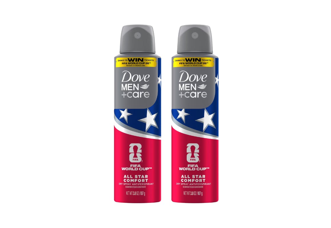 2 Dove Men+Care Dry Sprays