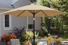 This 9-Foot Patio Umbrella Dropped to $19.99 on Amazon (Reg. $45.99) card image