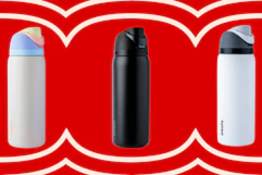 3 Owala Water Bottles in the 32 ounce size (Sold at Target)