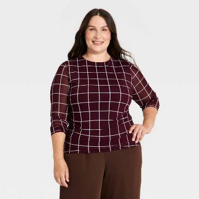 A New Day Women's Mesh T-Shirt