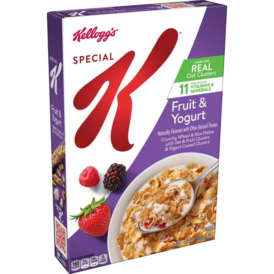 2 Special K Cereal Boxes