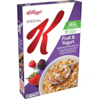 2 Special K Cereal Boxes