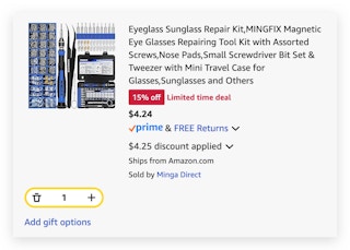 Eyeglass Sunglass Repair Kit