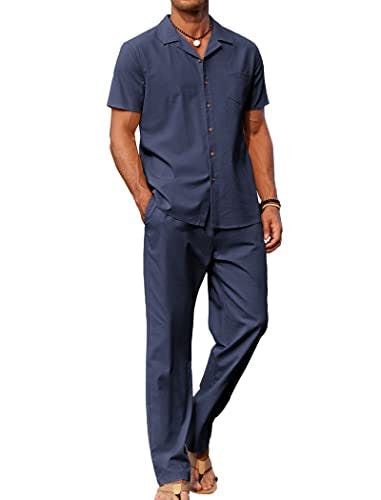 Men's Linen 2-Piece Set