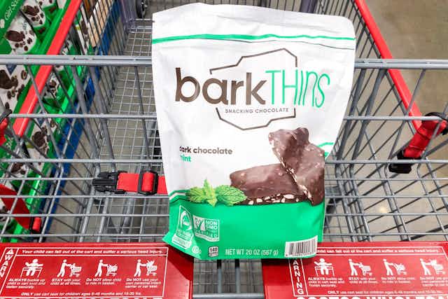 Barkthins Dark Chocolate Mint, Only $6.99 at Costco (Reg. $9.79) card image