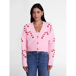 Women's Candy Cane Cardigan
