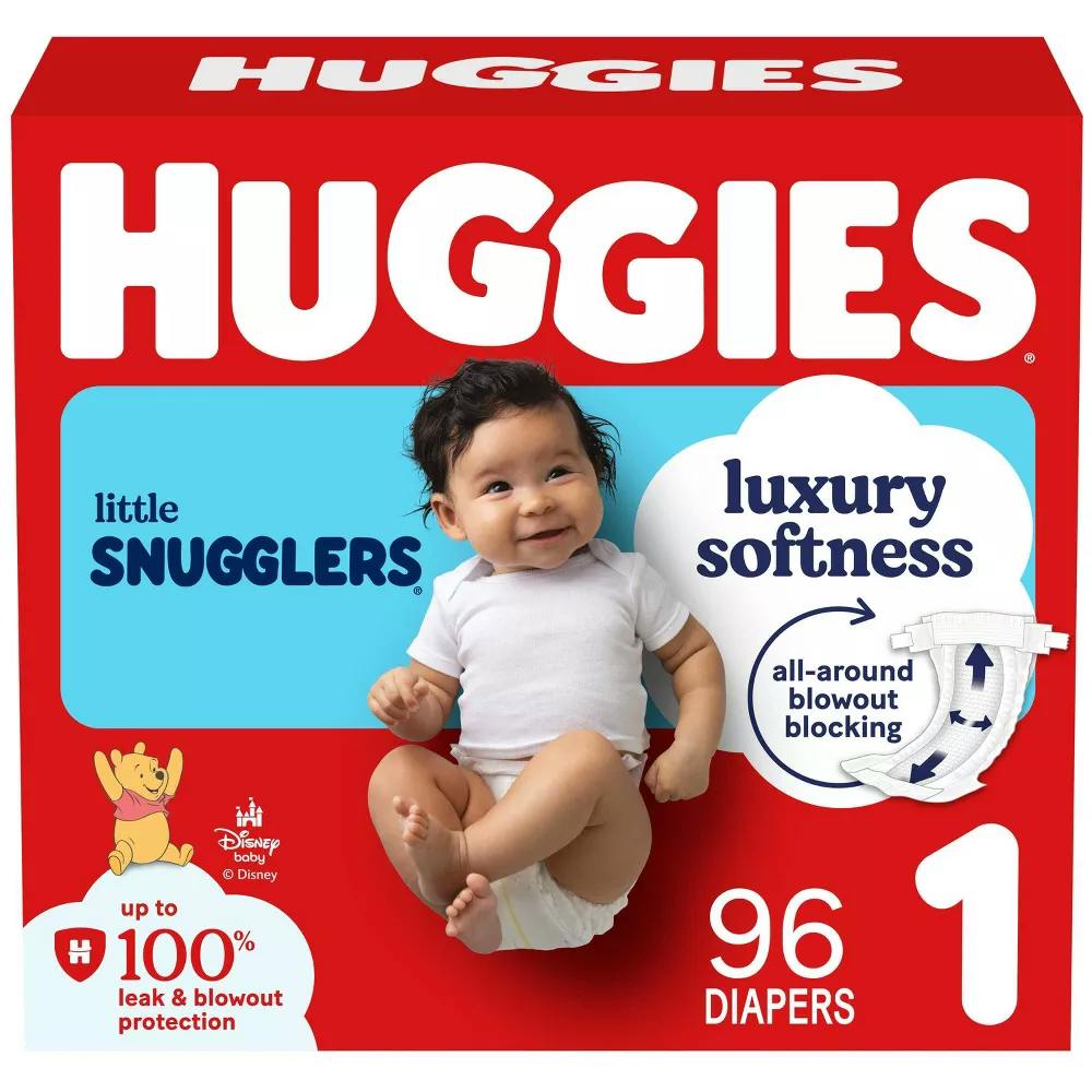 3 Huggies Diaper Boxes