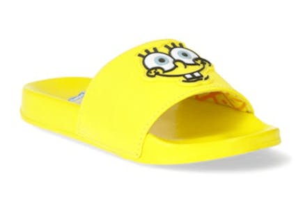 SpongeBob Kids' Slide Sandals