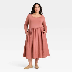 Ava & Viv Women's Midi Dress