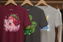 get 5 t-shirts at woot