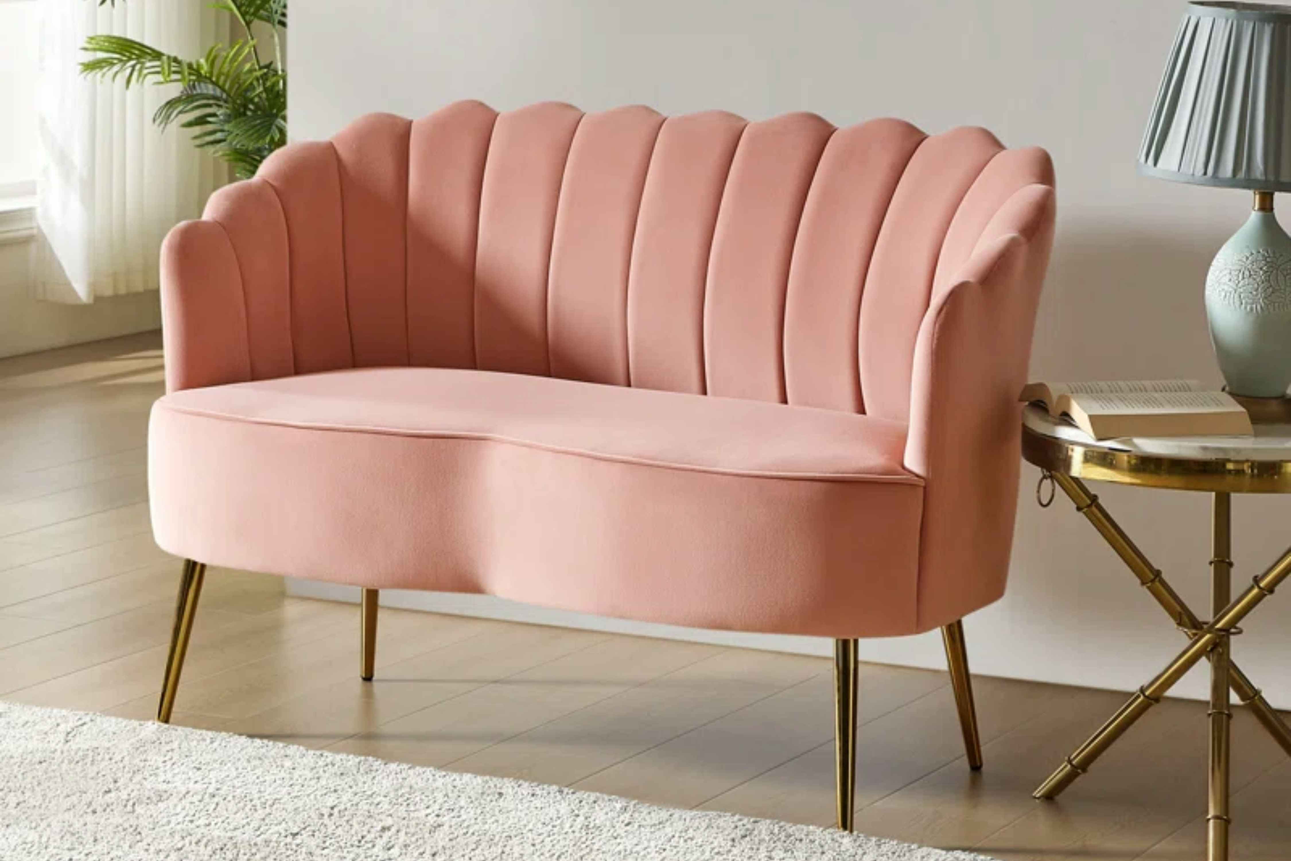 Get This $799 Upholstered Loveseat for as Low as $160 at Wayfair