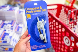 Compass and Protractor Set, Only $1.61 at Target card image
