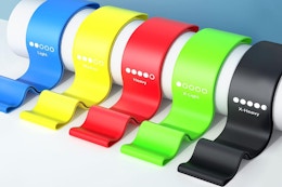Resistance Bands 5-Pack, Only $3.49 After Amazon Promo Code (Reg. $17) card image