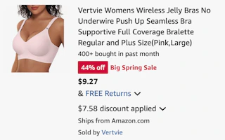 Amazon Wireless Push-Up Bra 2026 2