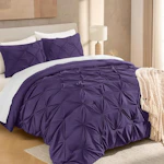 Pinch Pleat Comforter Set