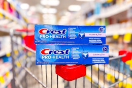 Easy Deal: Crest Toothpaste, Just $1 at CVS card image