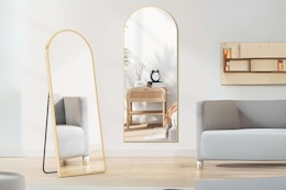 Arched Full-Length Mirror, Just $47 on Amazon (Reg. $70) card image