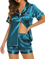 Women's 2-Piece Satin Pajama Set