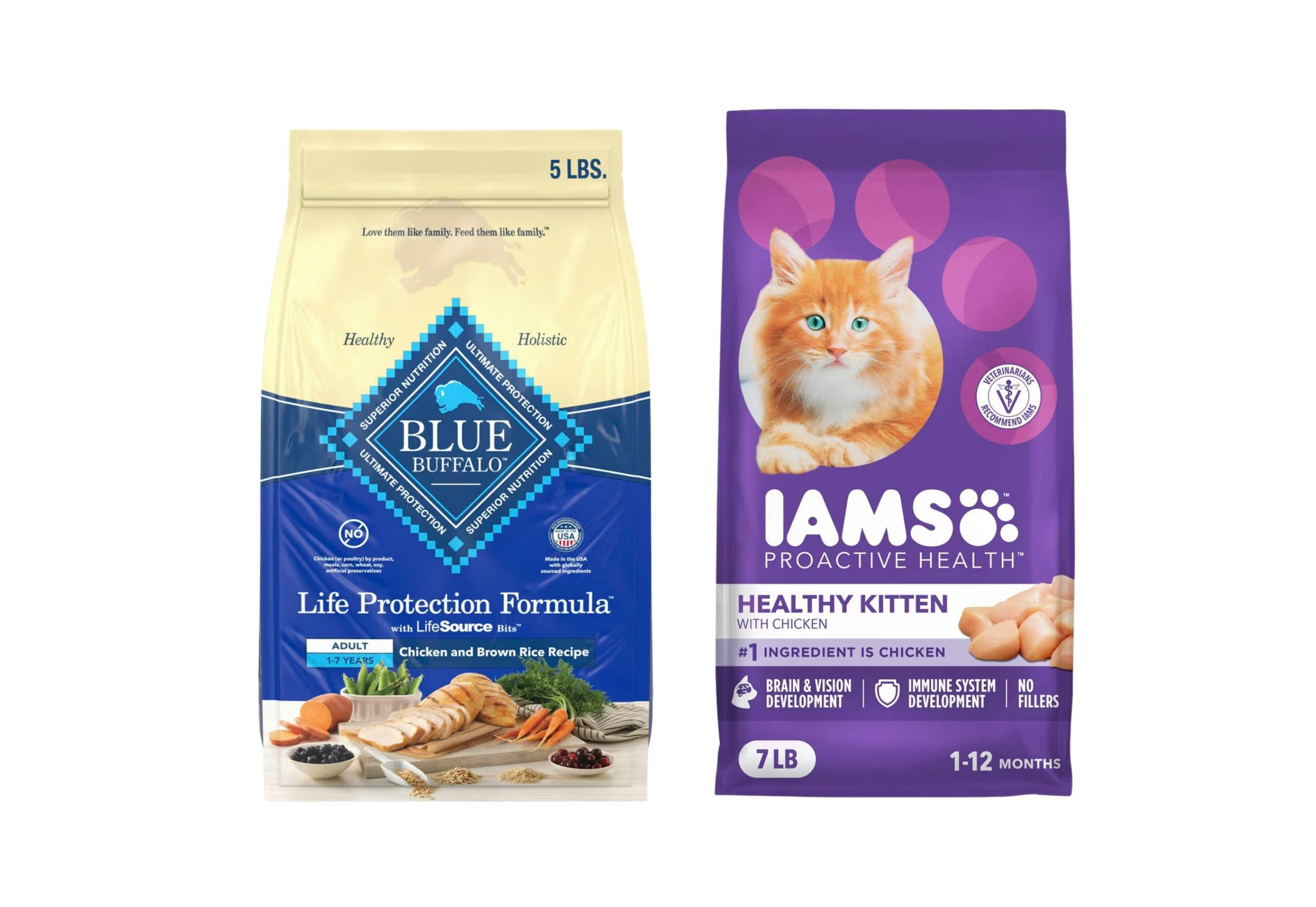 2 Dry Pet Foods