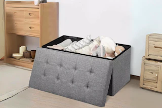 Target Costway storage ottoman