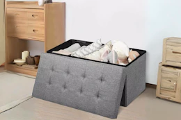 Target Costway storage ottoman