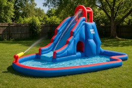 Inflatable Water Park With Blower, Only $295 Shipped at QVC (Best Price)  card image