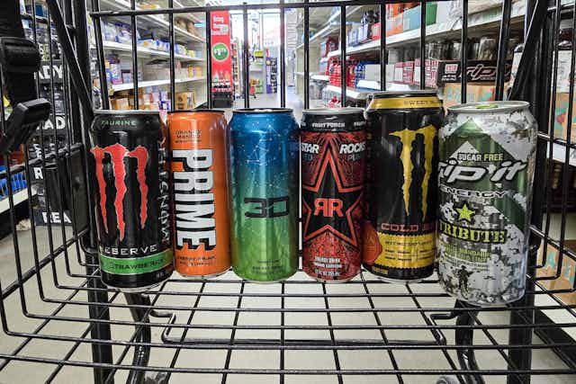 Get the Best Prices on Energy Drinks at Dollar Tree: Monster, Prime, More card image