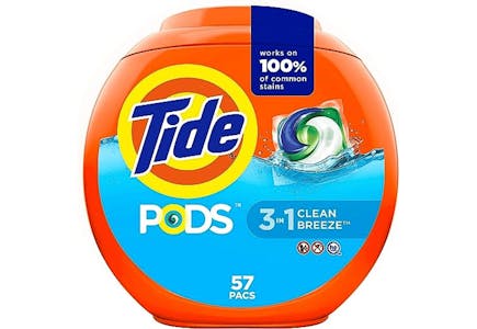 4 Tide Pods Containers