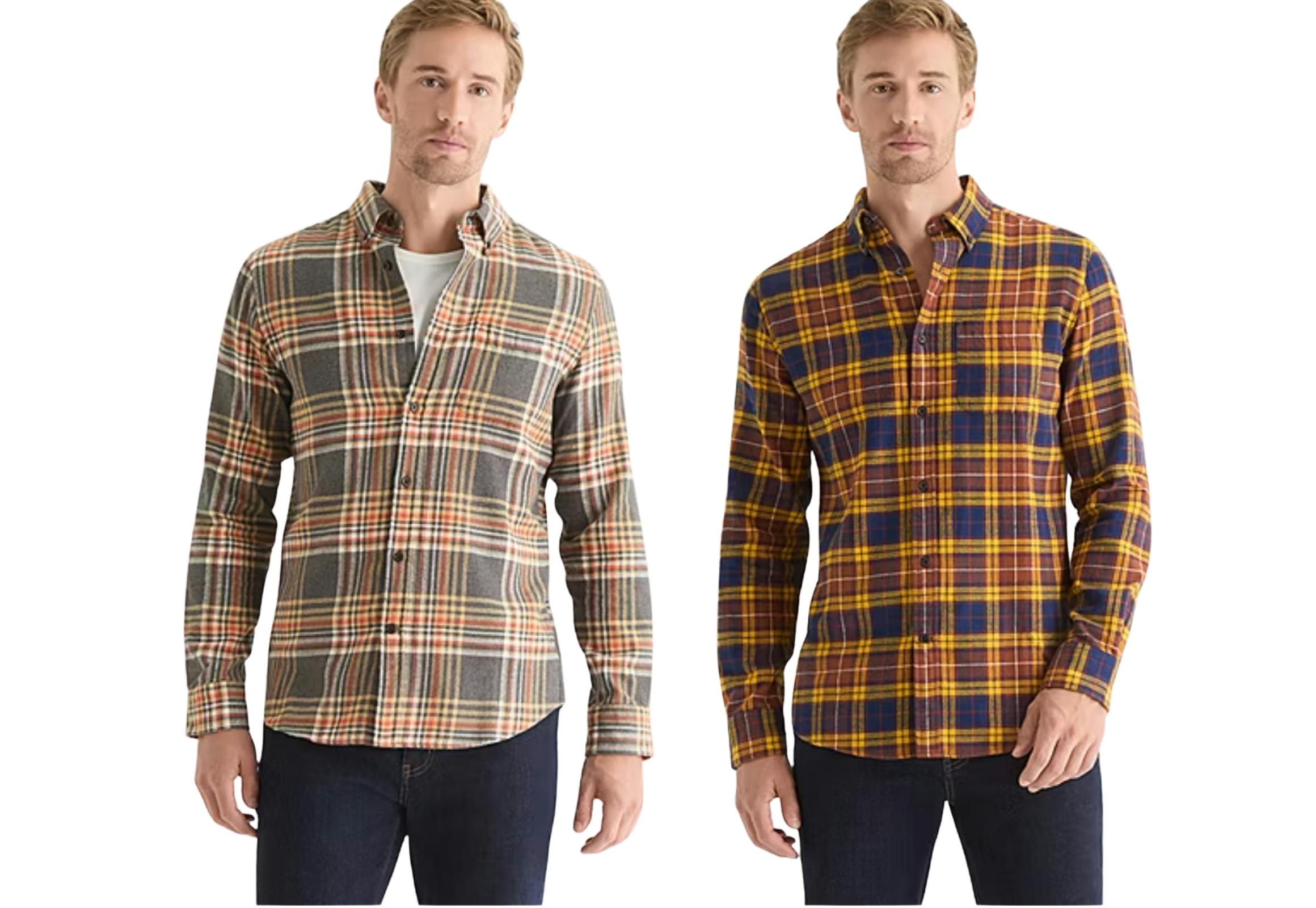 St. John's Bay Men's Flannel Shirt