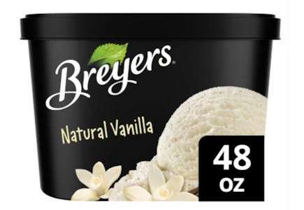 2 Breyers Ice Cream