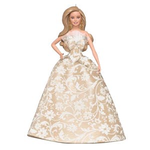 Holiday Barbie Christmas Ornament