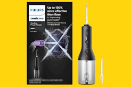 Philips Sonicare Cordless Flosser, Now $70 for Early Amazon Prime Day card image