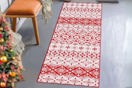 Runner Rug, Up to 65% Off at Walmart: Christmas Themes and More card image