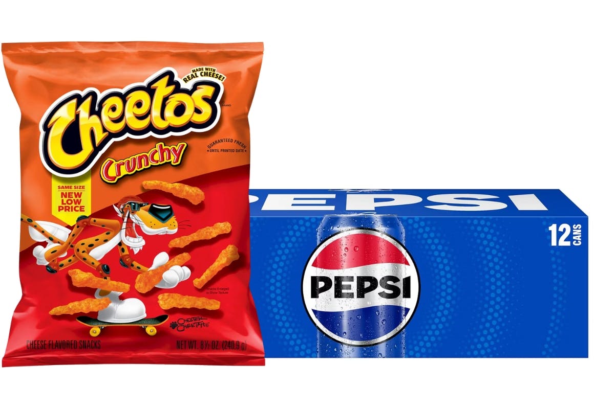 3 Pepsi + 4 Cheetos