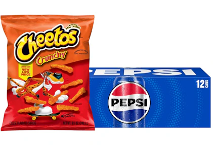 3 Pepsi + 4 Cheetos