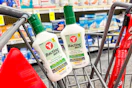 2 bactine cleansing sprays in a cart