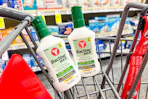 2 bactine cleansing sprays in a cart