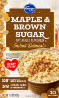 Kroger Instant Oatmeal