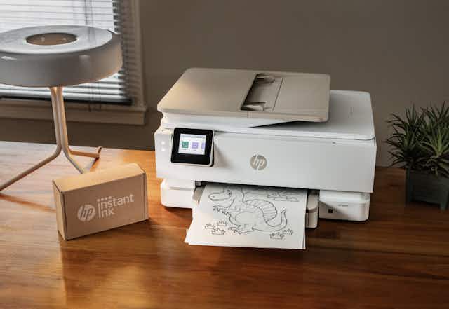 Get $10 in Credit When You Sign Up for HP Instant Ink — Up to 6 Months Free card image