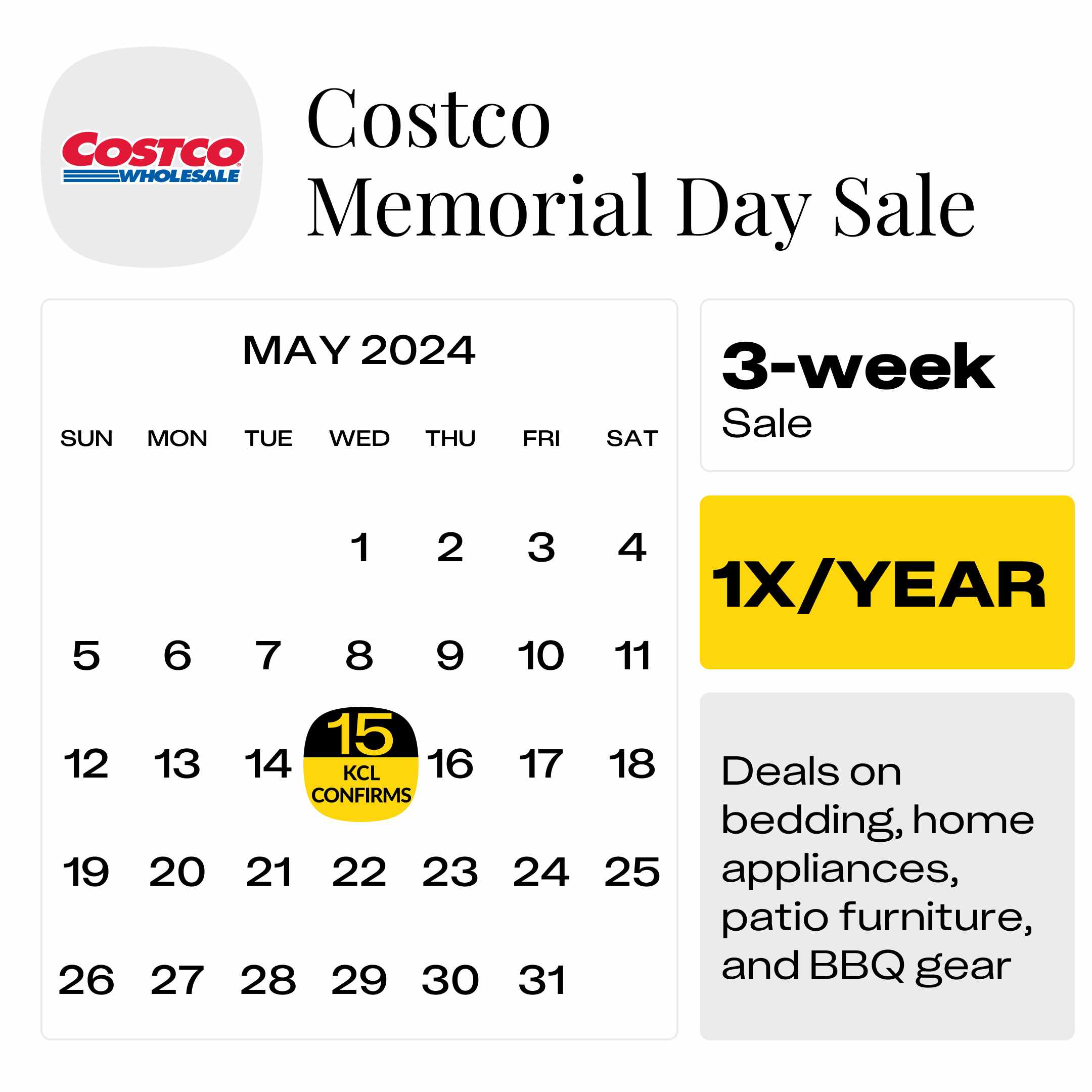 Costco Memorial Day Sale 2024 30+ Best Deals To Shop Now The Krazy